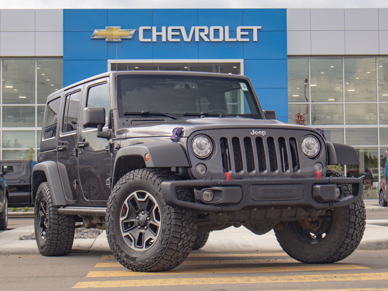 2017 Jeep Wrangler Unlimited 4WD 4dr Rubicon Grey Sherwood Park - photo #13