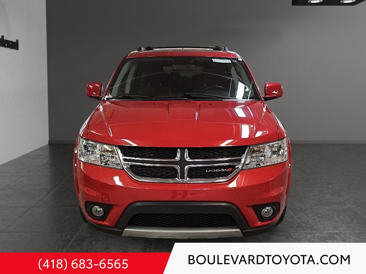 2017 Dodge Journey 100094B-30 | TRACTION AVANT Red Québec - photo #1