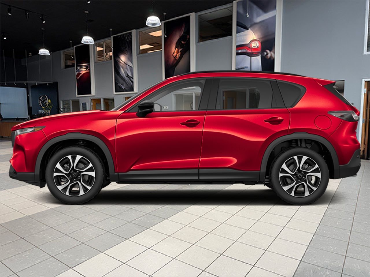 2026 MAZDA CX-5 Soul Red Crystal Metallic Notre-Dame-des-Prairies - photo #1