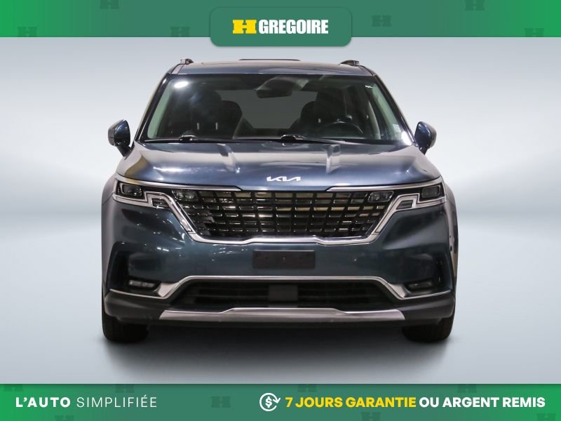 Kia Carnival SX AUTO AC CUIR TOIT NAV MAGS CAM RECUL BLEUTOOTH 2022 Bleu