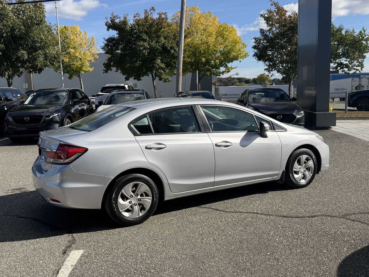 2015 Honda Civic Berline Silver Ste-Marie - photo #3