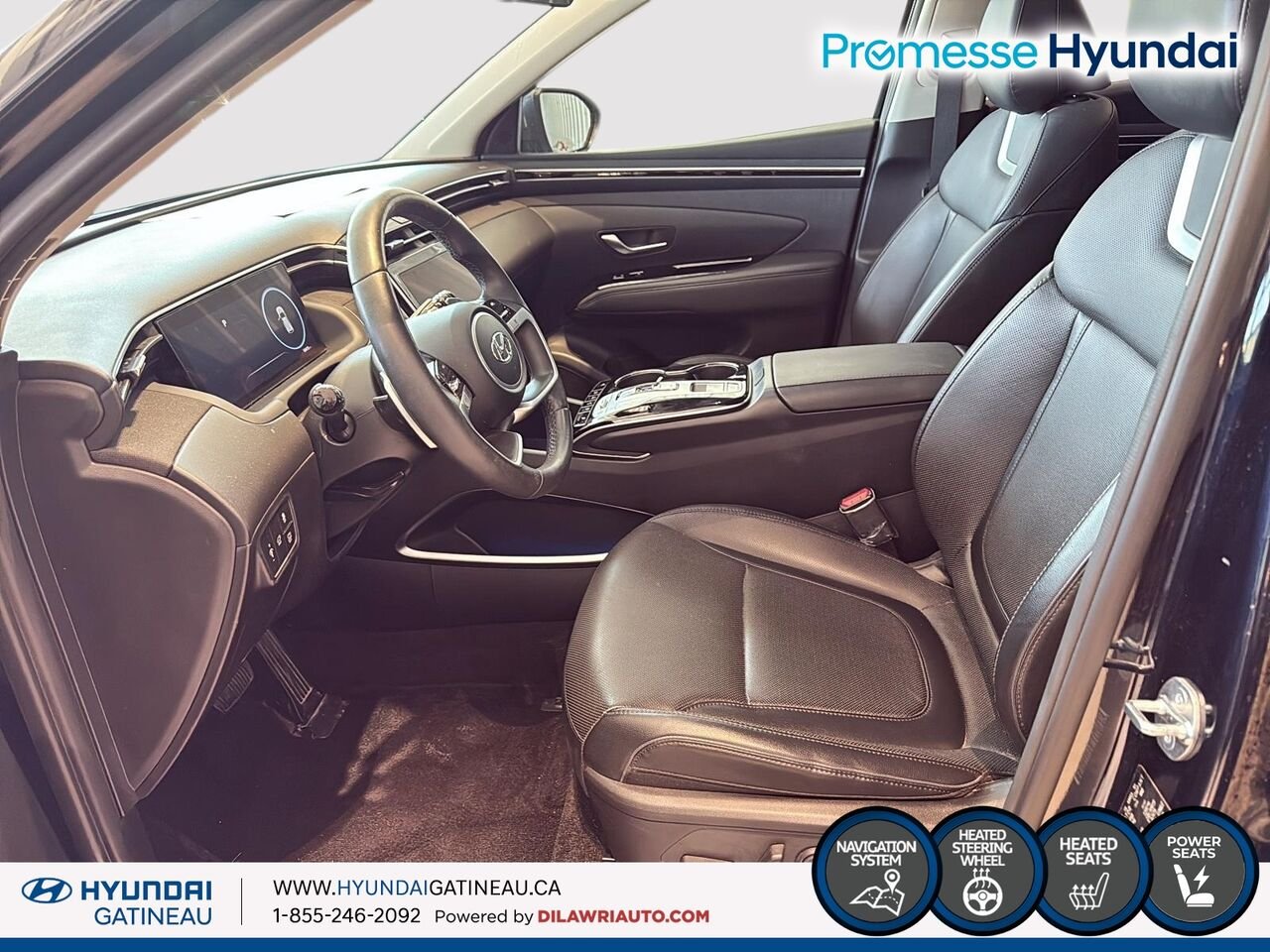 Hyundai Tucson hybride Luxe TI 2023 Bleu Ottawa & Gatineau - photo #6