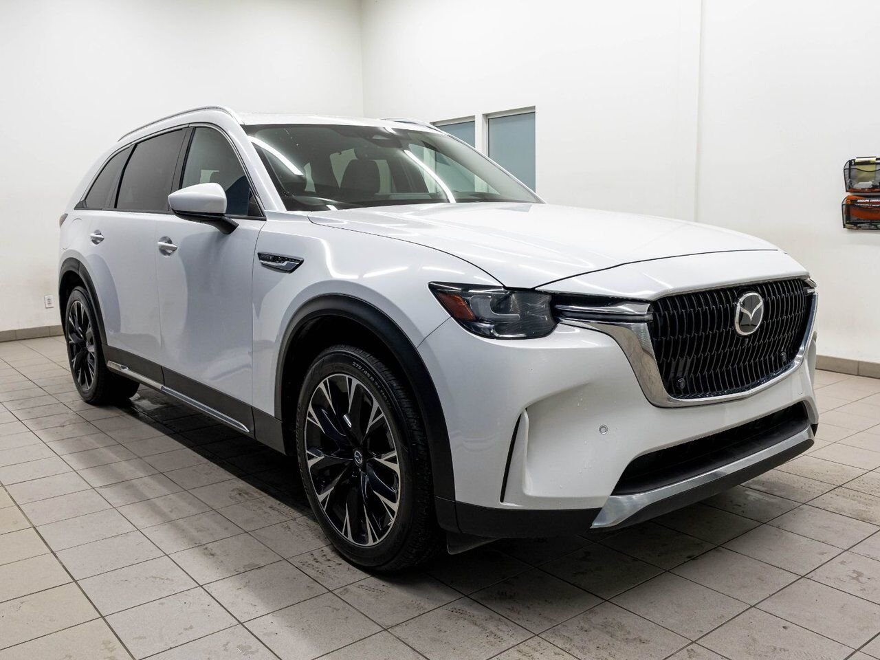 Mazda CX-90 PHEV GT AWD *7 PLACES* TOIT *CAM 360* SIEGES VENTIL*HUD 2025 Blanc Saint-Jérôme - photo #10