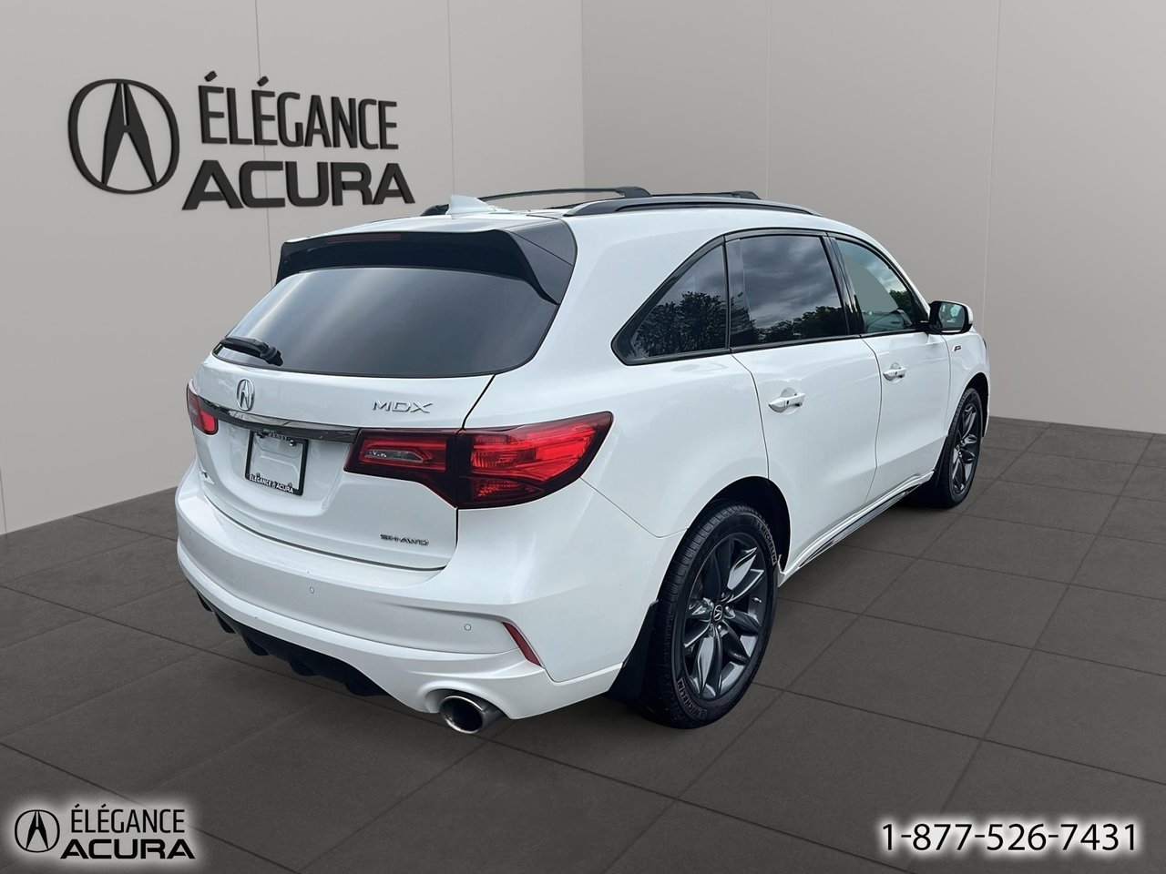 Acura MDX A-Spec | 26068A 2020 Blanc Granby - photo #5