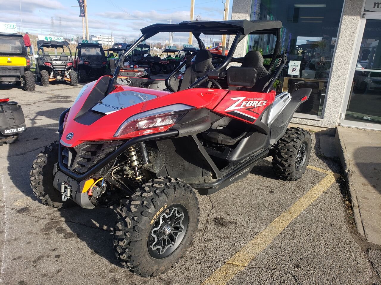 CF MOTO Z FORCE 950 2022 Rouge Longueuil, - photo #2
