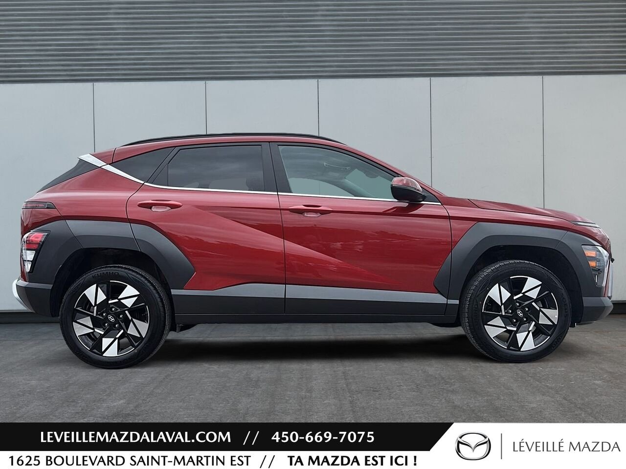 2025 Hyundai Kona 2 L Preferred TI avec ensemble Trend (IVT) Red Laval - photo #3