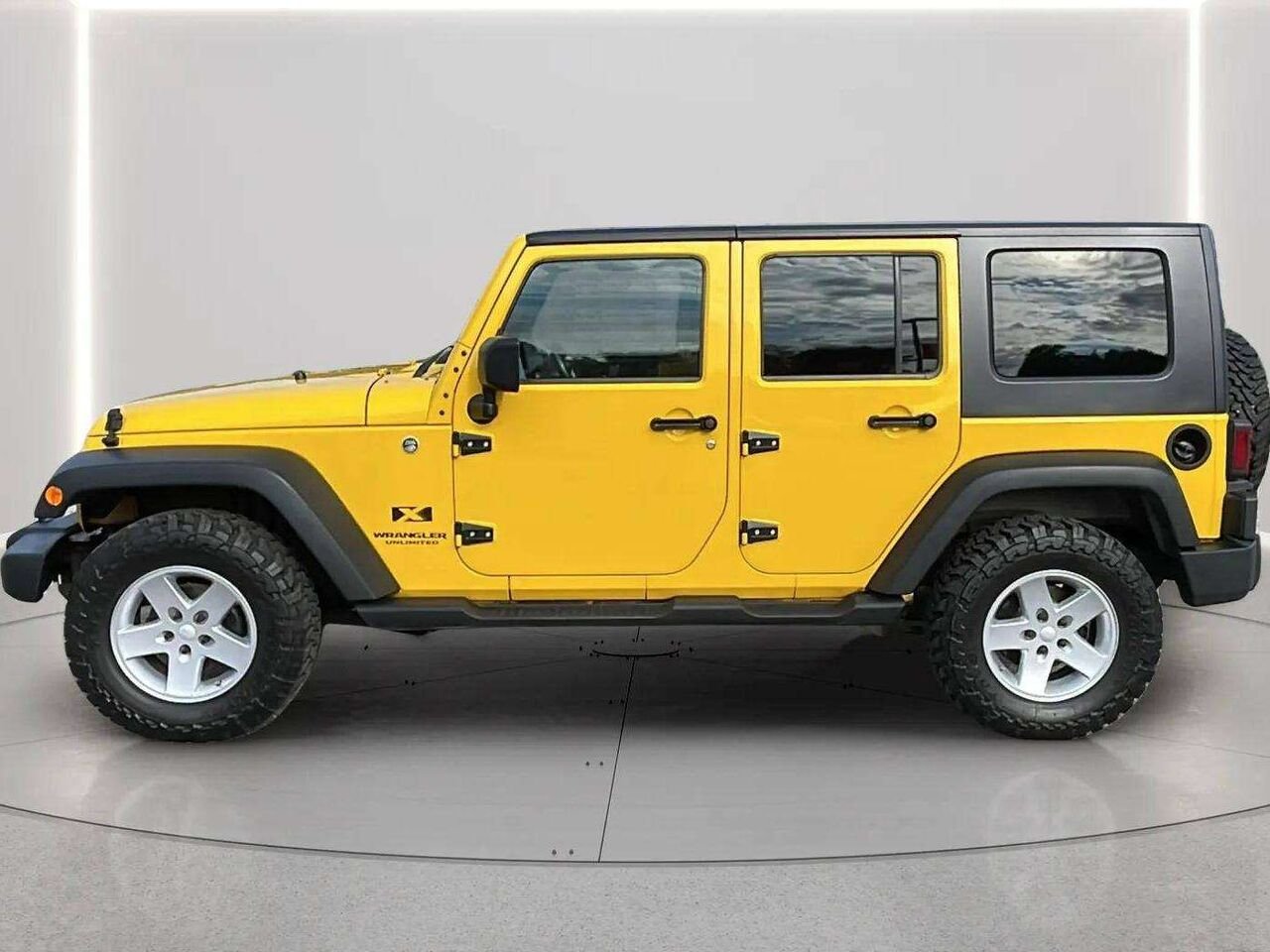 Jeep Wrangler 2008 Jaune Gatineau - photo #1