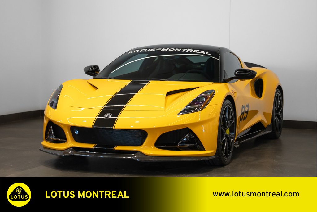 Lotus Emira V6 Coupe 2025 Jaune Kirkland - photo #0