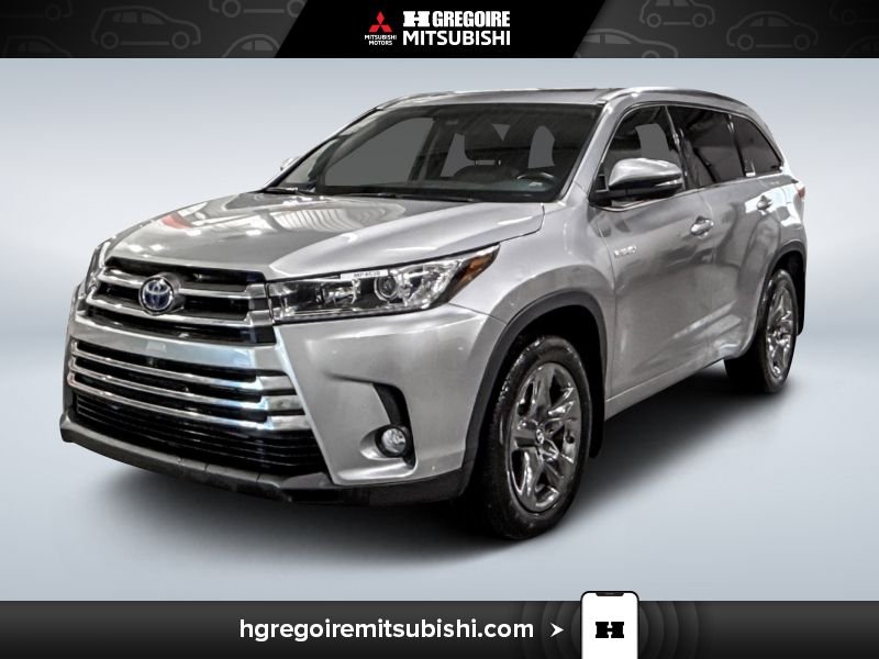 Toyota Highlander HYBD Limited *AWD* Hybrid * 7 passager * Cuir * Toit 2017 Gris