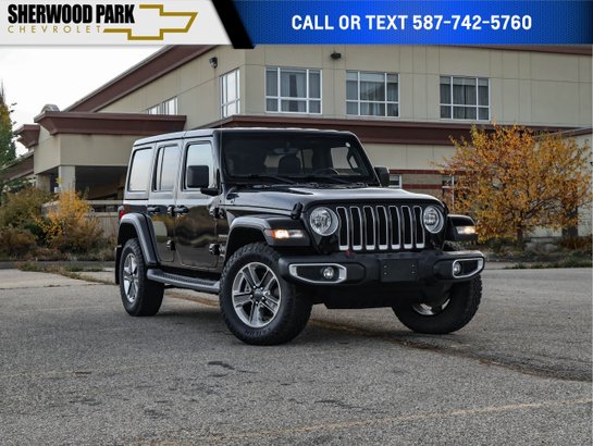 2020 Jeep Wrangler Unlimited Unlimted Sahara 2.0L | Heated Seats Black