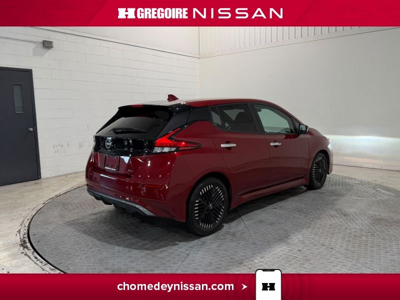 2023 Nissan Leaf Red Saint-Eustache - photo #10