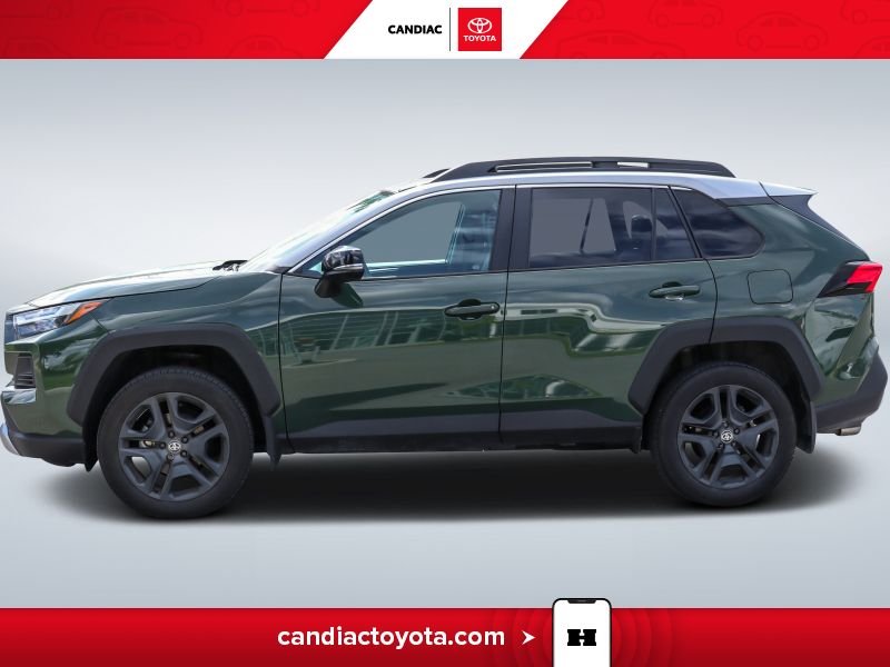 2024 Toyota Rav 4 Trail AWD - CUIR - TOIT OUVRANT - MAGS Green
