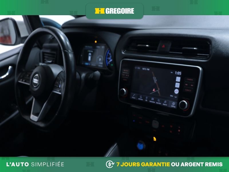 Nissan Leaf 820382 | SL PLUS AUTO AC CUIR NAV MAGS CAM RECULE 2020 Blanc Laval - photo #26