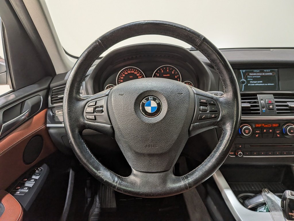 2014 BMW X3 AWD 4dr xDrive28i Black Val-David - photo #13