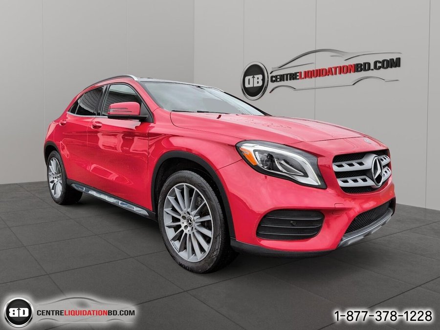 2018 Mercedes-Benz GLA GLA 250 VUS 4MATIC Red