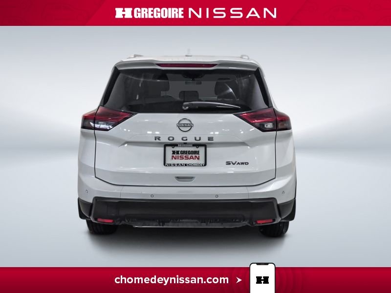 Nissan Rogue CL7567 | SV Moonroof * AWD *Carplay * Bancs Chauffants 2024 Blanc Laval - photo #7