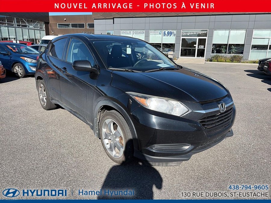 2018 Honda HR-V LX 2RM CVT Black