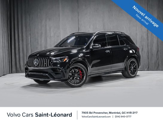 2024 Mercedes-Benz GLE AMG GLE 63 S BURMESTER SIÈGES VENTILÉS CARBONE Black