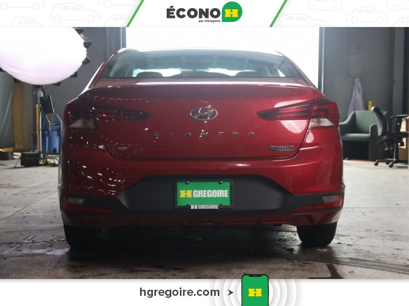 Hyundai Elantra 821042 | ESSENTIAL AUTO A/C GR ELECT CAMERA RECUL 2019 Rouge Laval - photo #5