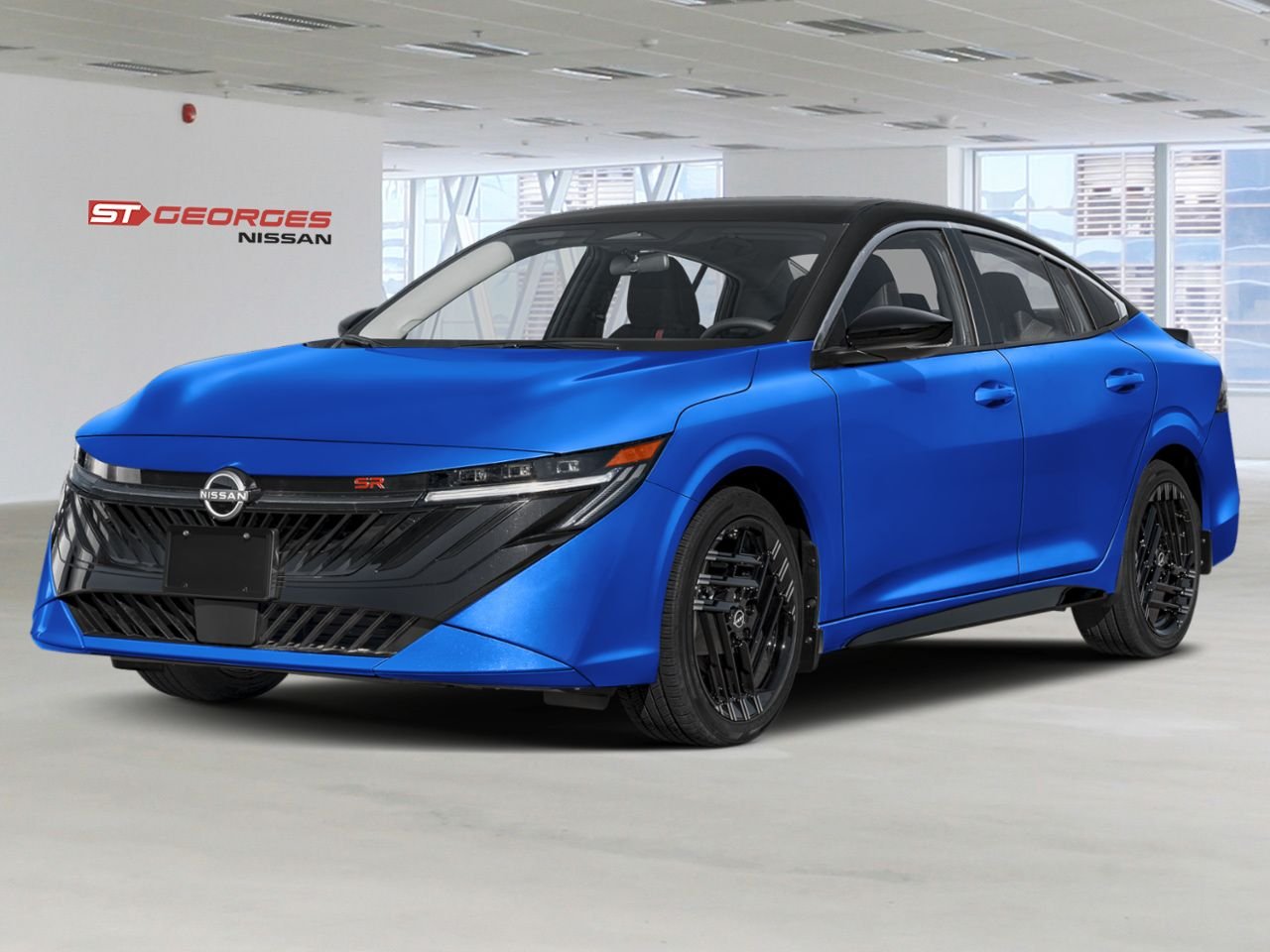 2026 NISSAN Sentra Bluestone Pearl/Super Black Saint-Georges - photo #0