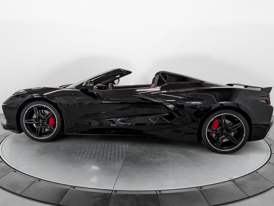 2022 CHEVROLET CORVETTE STINGRAY CABRIOLET 3LT Convertible Z51 Suspension Ajustable Black