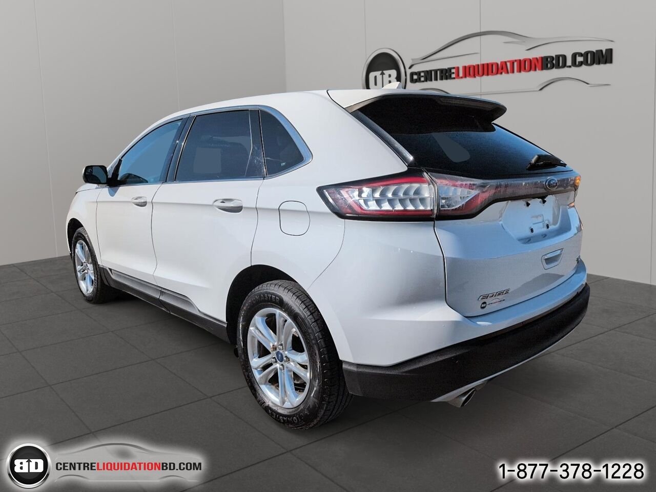 Ford Edge SEL AWD | BD0434 2017 Blanc Granby - photo #7