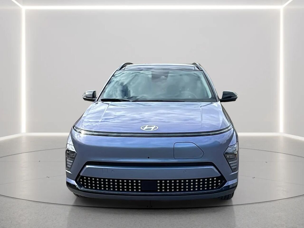 Hyundai Kona électrique Preferred TA avec ensemble Ultimate deux tons 2025 Bleu Gatineau - photo #7