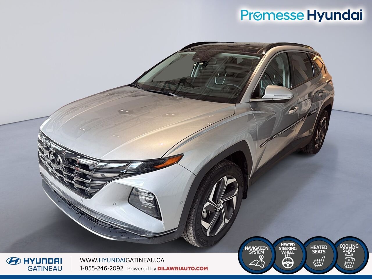 Hyundai Tucson hybride Ultimate TI*** cuir , toit ouvrant , navigation et plus *** 2022 Gris Ottawa & Gatineau - photo #0