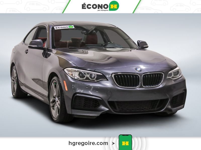 2016 BMW 228i 228i xDrive AWD CUIR TOIT BLUETOOTH MAGS Grey