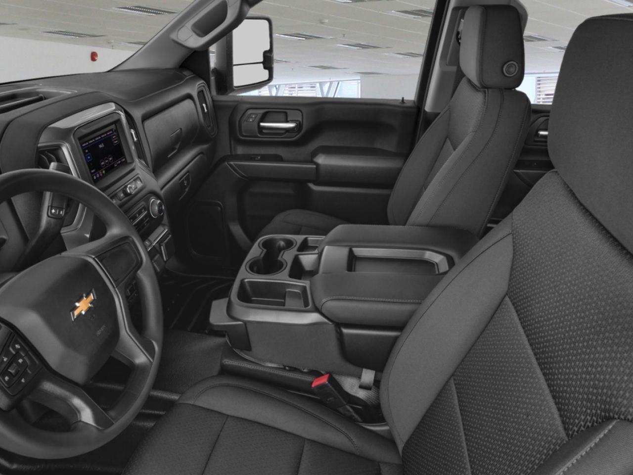 CHEVROLET Silverado 2500HD K2500 HD SILVERADO CREW CAB LT L/BOX (1LT) 2026 Noir Chibougamau - photo #10