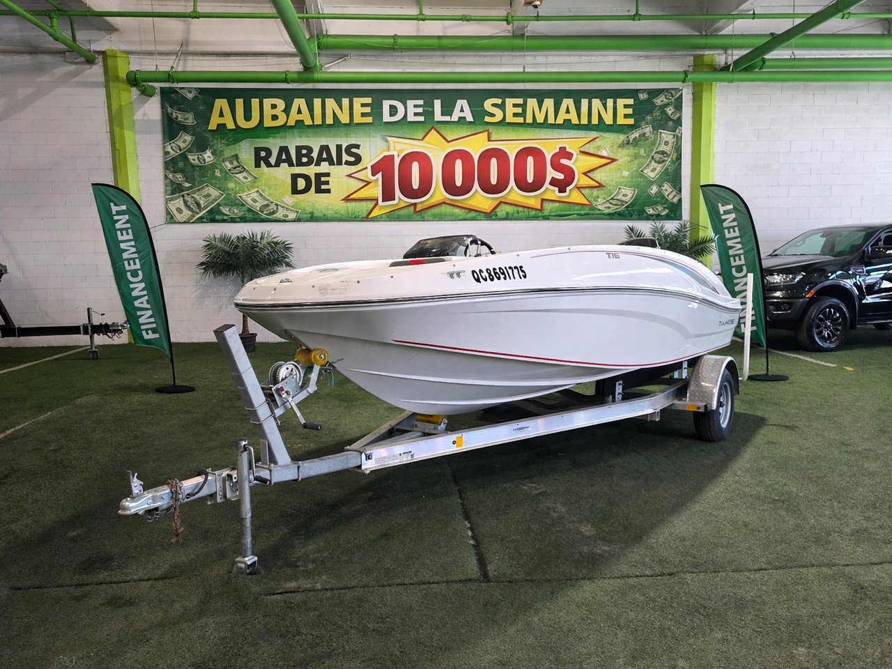 2021 Tahoe T16 White  - photo #0