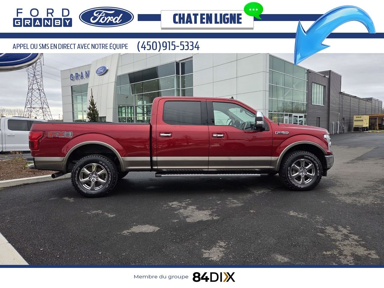 Ford F-150 2019 Rouge Granby - photo #7