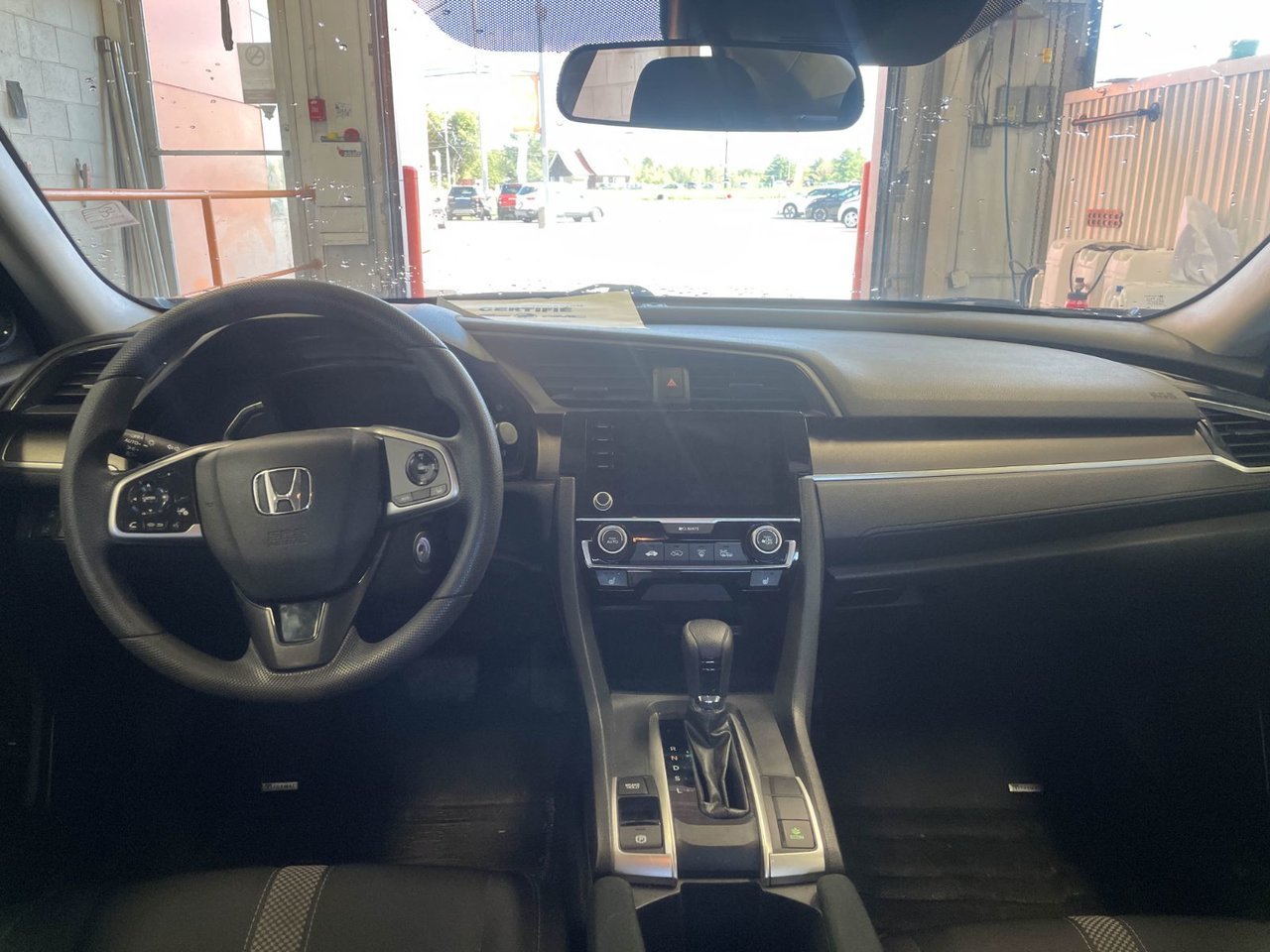 Honda Civic LX AUTO *SIÈGES CHAUF* CARPLAY BLUETOOTH REG ADAPT 2019 Gris Saint-Jérôme - photo #9