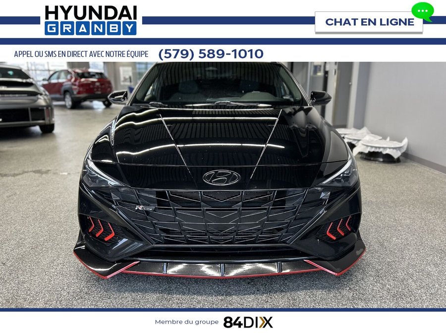 Hyundai Elantra N Line 1.6T DCT 2021 Noir