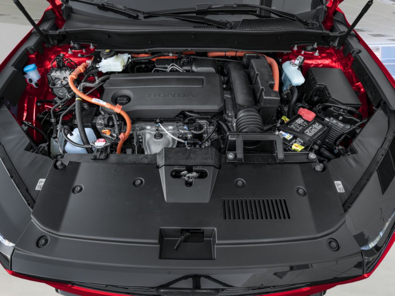 2026 HONDA CR-V Hybrid TrailSport TI Radiant Red Metallic Val-d'Or - photo #4