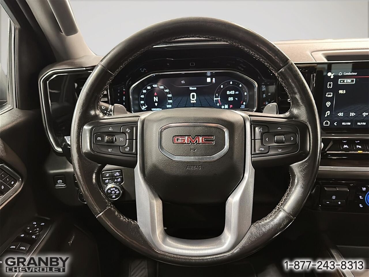 2022 GMC Sierra 1500 SLT crewcab remorquage max boite 6.6 moteur 6.2 L | 26-1059A Black Granby - photo #13