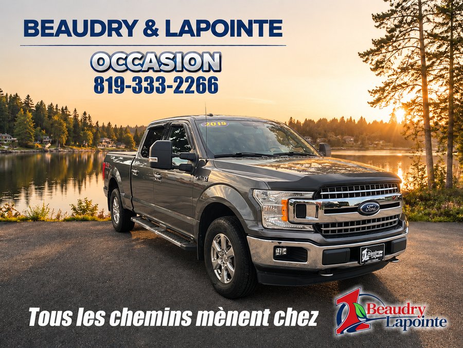 2019 Ford F-150 XL cabine SuperCrew 4RM caisse de 5,5 pi Grey