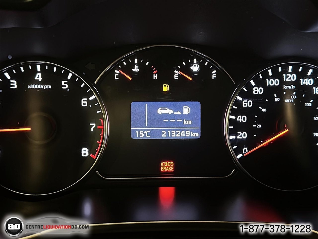 Kia Rondo LX familiale 4 portes BM | A8559 2015 Gris Granby - photo #17
