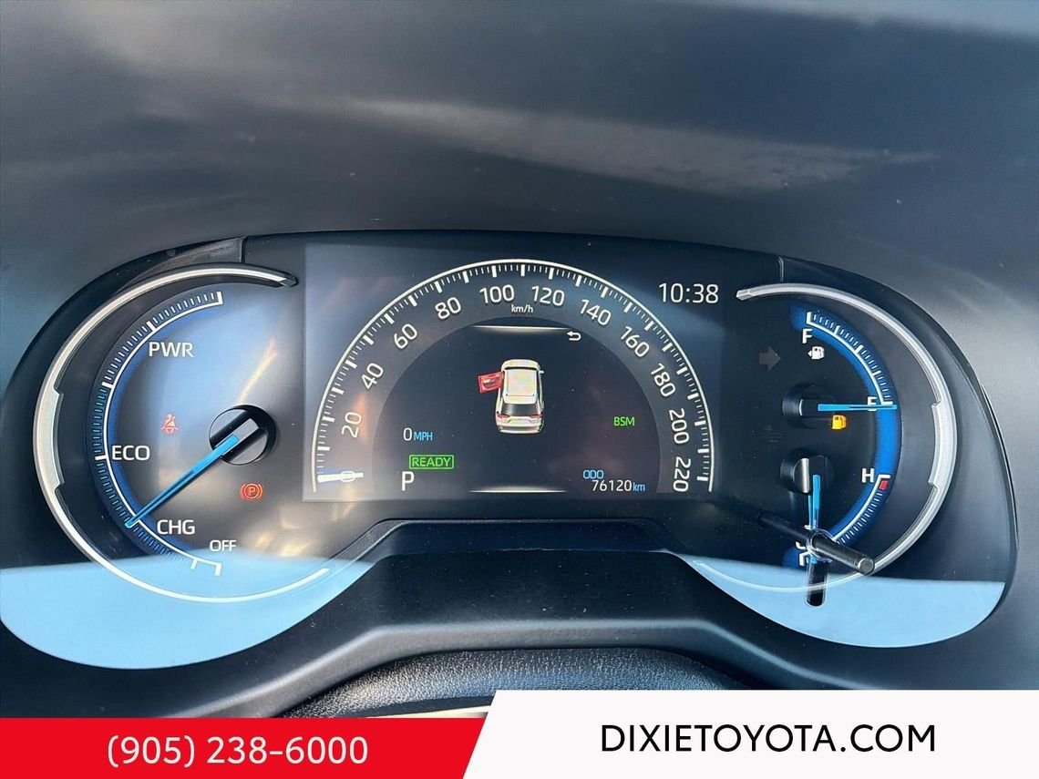 2023 Toyota RAV4 Power Sunroof, Heated Seats, Alloy Wheels, Heated Steering Wheel, Bluetooth Midnight Black Metallic Mississauga - photo #10