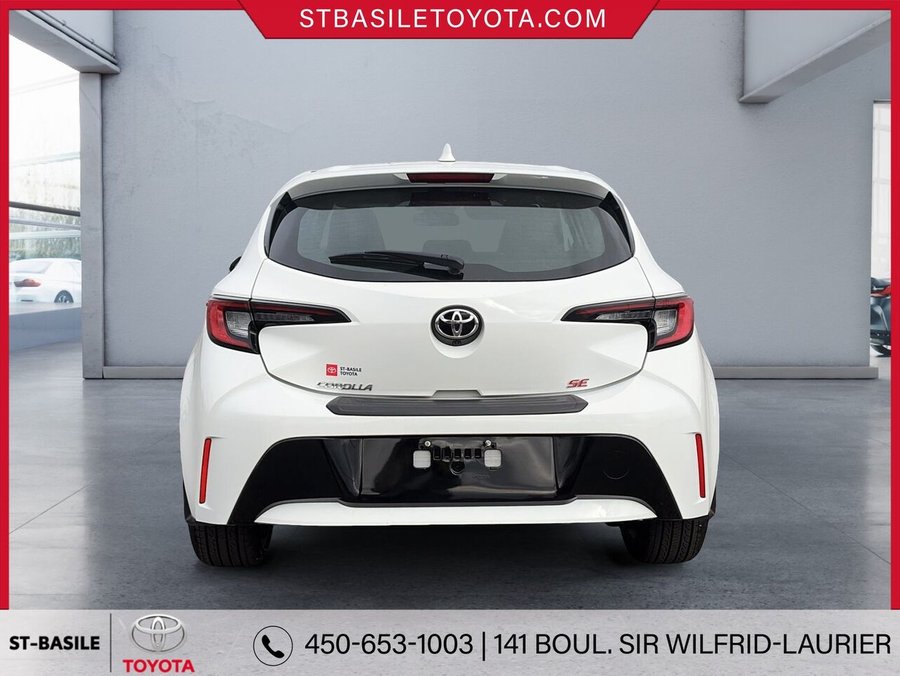 TOYOTA Corolla à hayon SE AMÉLIORÉ FWD 2025 Blanc