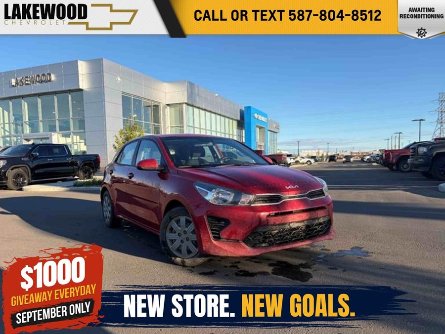 2022 Kia Rio 5-door LX Premium Hatchback | Heated Bucket Seats Red
