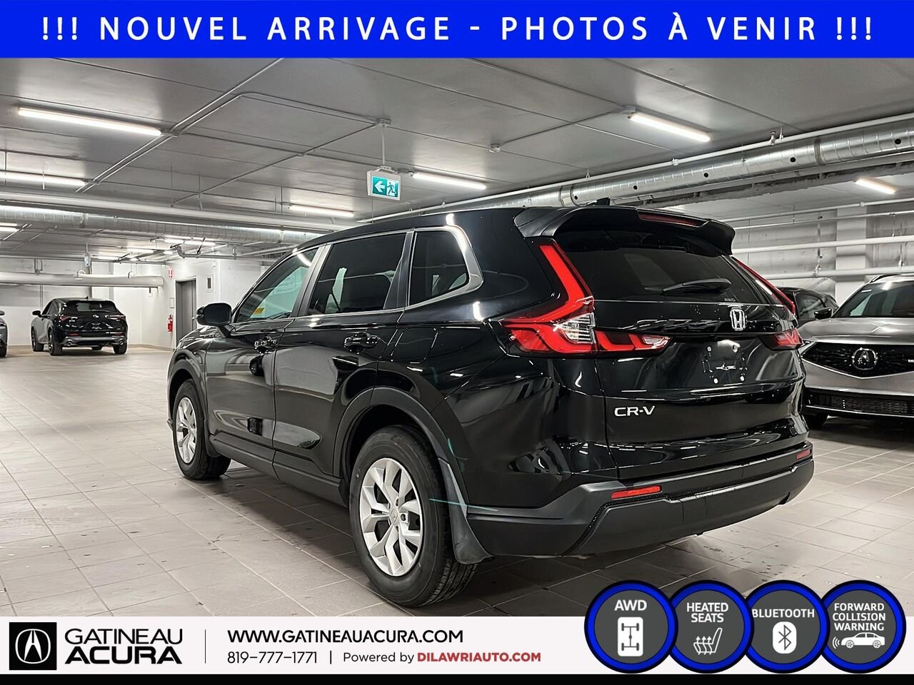Honda CR-V LX AWD 2024 Noir Gatineau - photo #6
