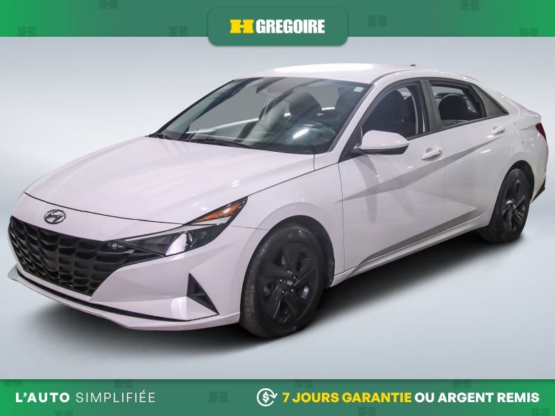 Hyundai Elantra Preferred AUTO A/C MAGS CAM RECUL BLUETOOTH 2022 Blanc