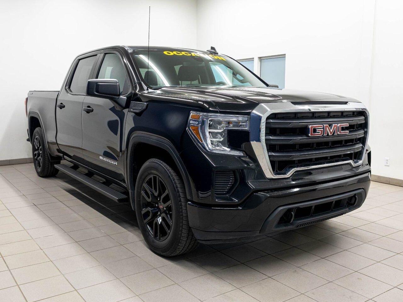 GMC Sierra 1500 CREW 4X4 *GR REMORQ* CARPLAY BEDLINER GR SÉCURITÉ 2021 Noir Saint-Jérôme - photo #8