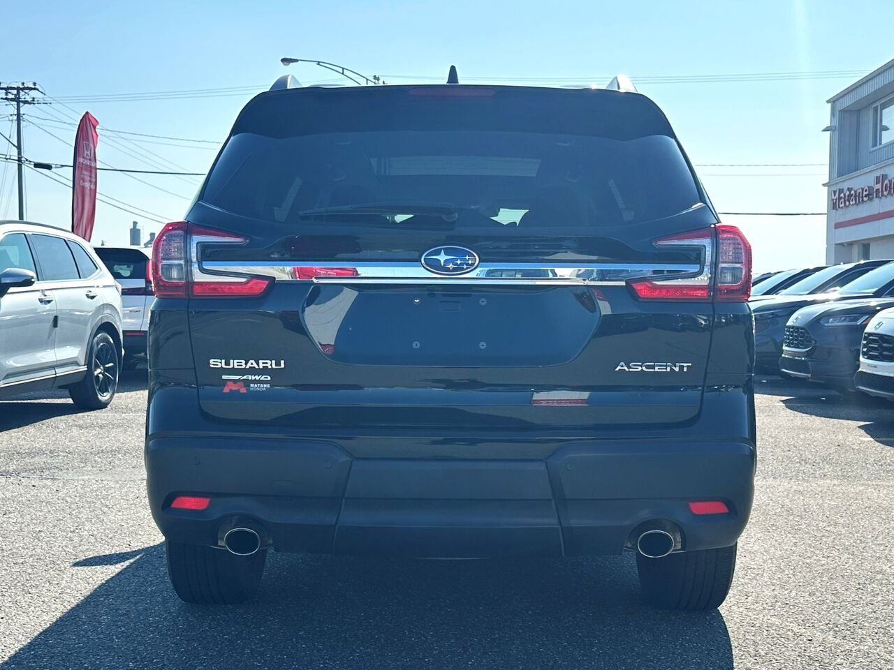 2023 SUBARU ASCENT ASCENT Black Matane - photo #3