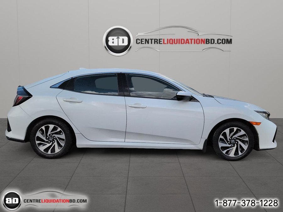 2017 Honda Civic Hayon LX CVT 5 portes White