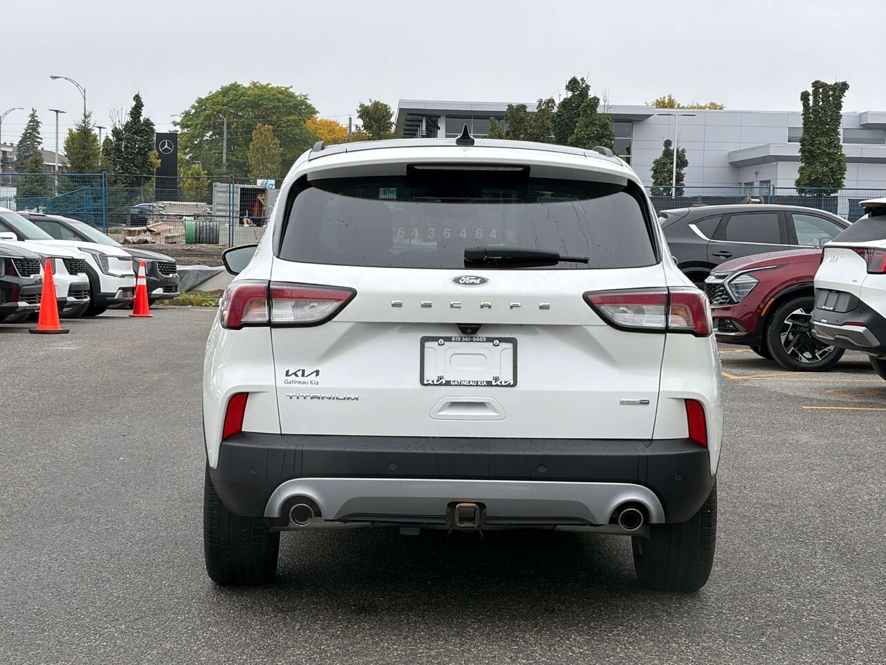 2020 Ford Escape White Gatineau - photo #4