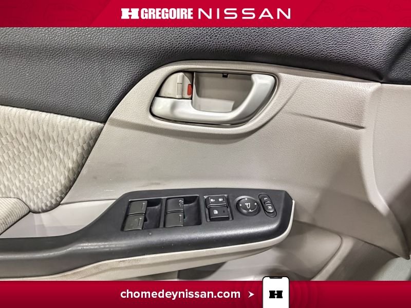 2014 Honda Civic Black Saint-Eustache - photo #13