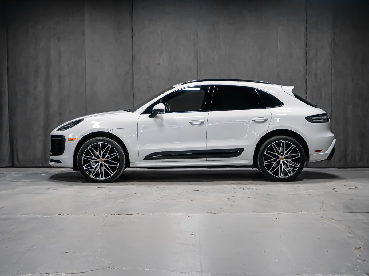 Porsche Macan S MAGS 21PO SUSPENSION ADAPT ECHAPPEMENT EN CARBON 2023 Blanc Montréal - photo #3