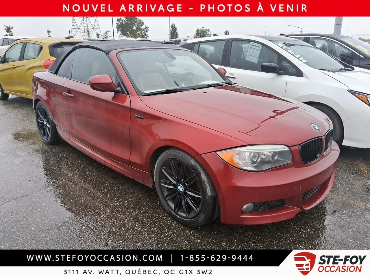 BMW Série 1 2012 Rouge Québec - photo #0